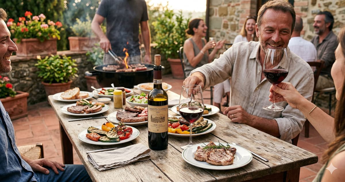 Italienskt rödvin till sommargrillning – regionerna du bör känna till