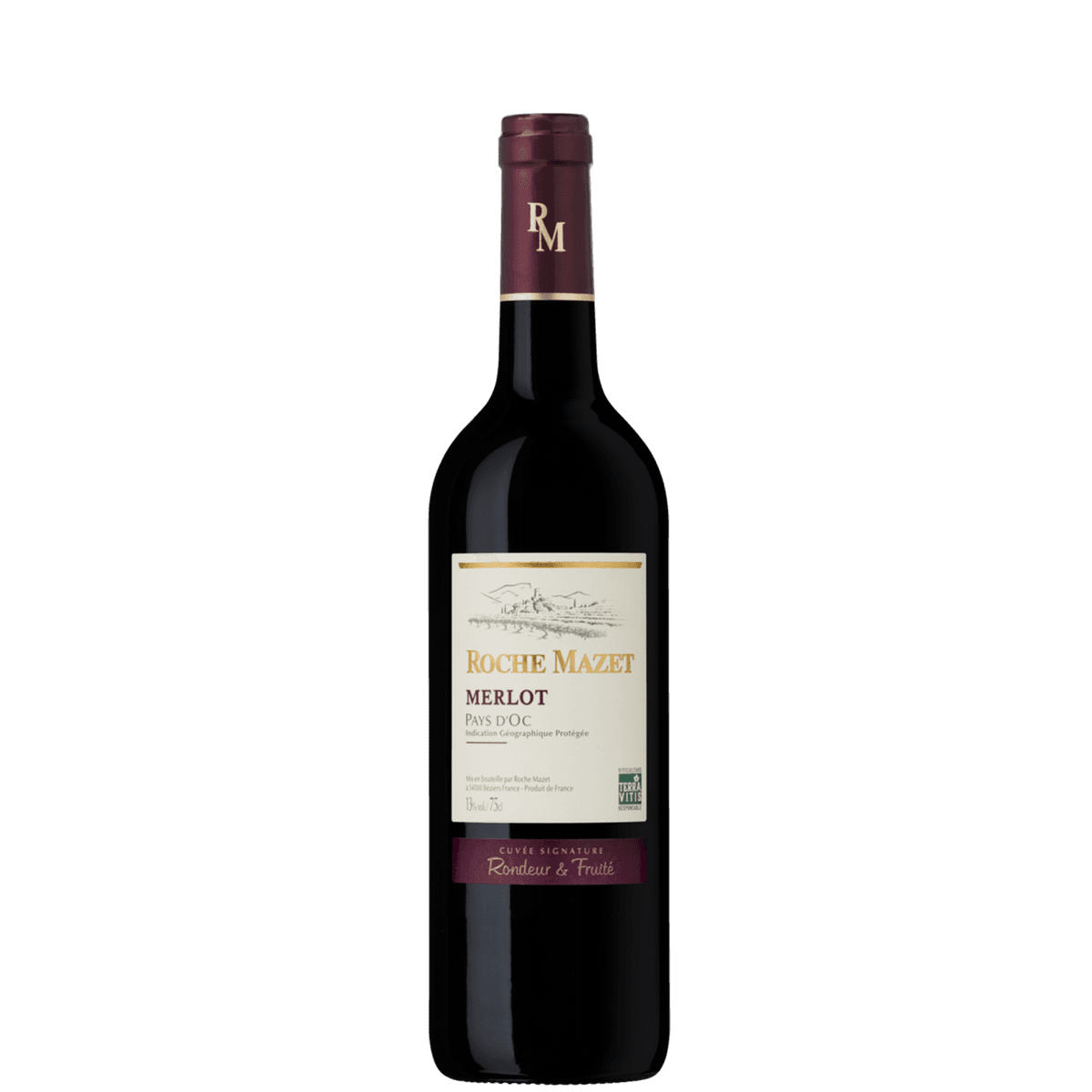 Roche Mazet , Merlot 2024 flaska