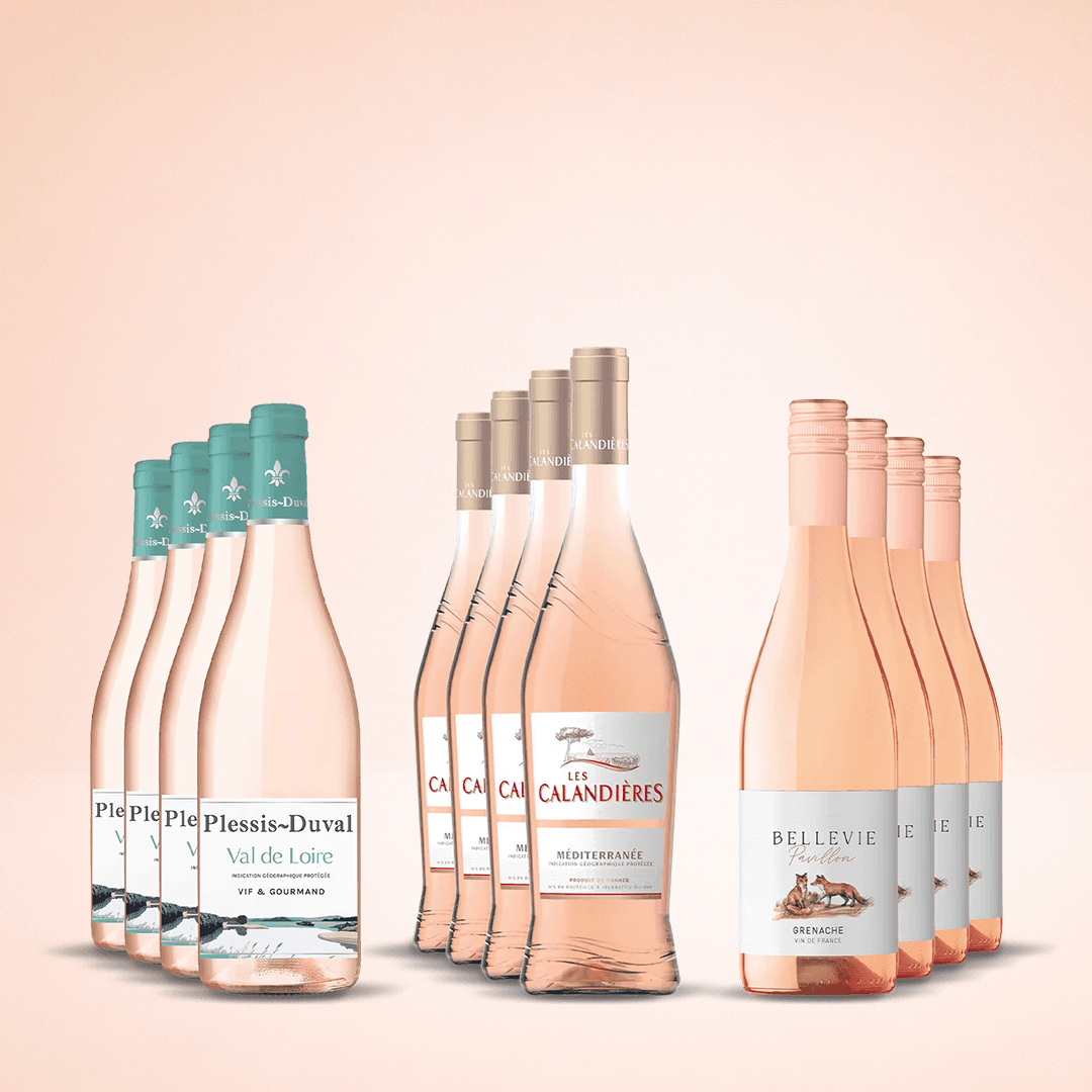Stora rosélådan från södra Frankrike och Loire - Provence-stil